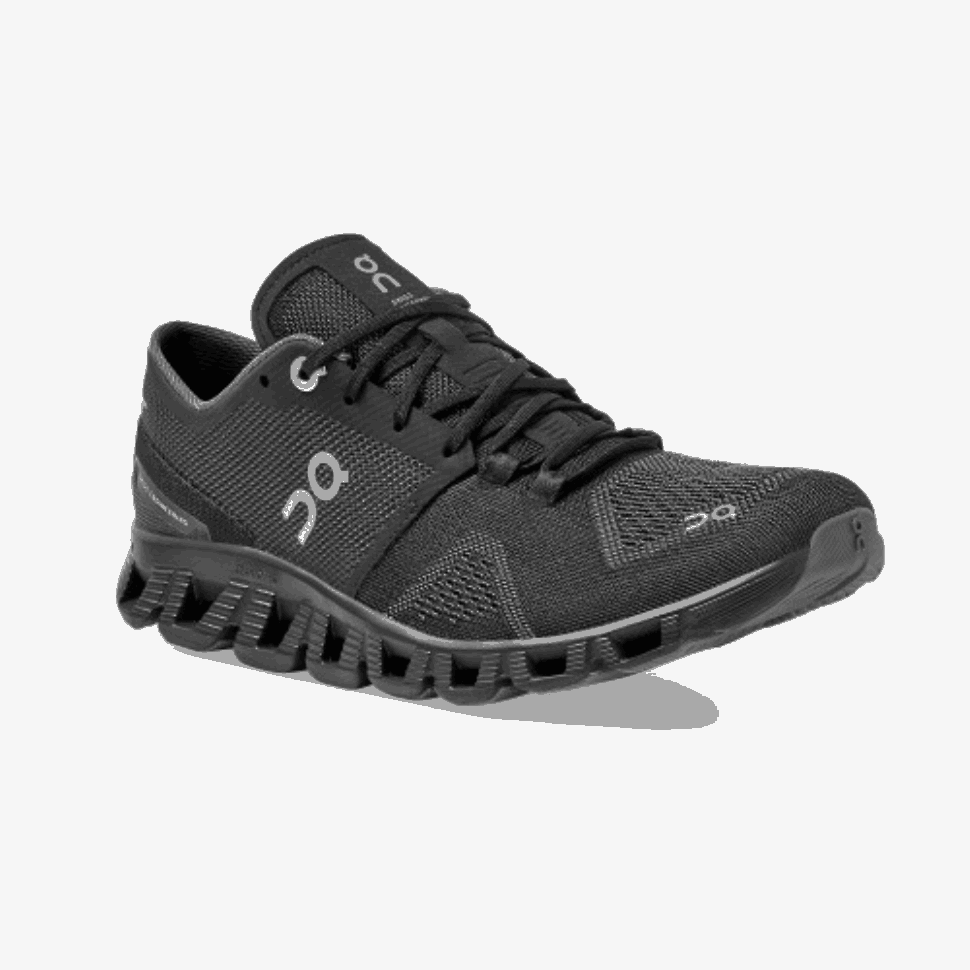 On Running Cloud X Black-Asphalt