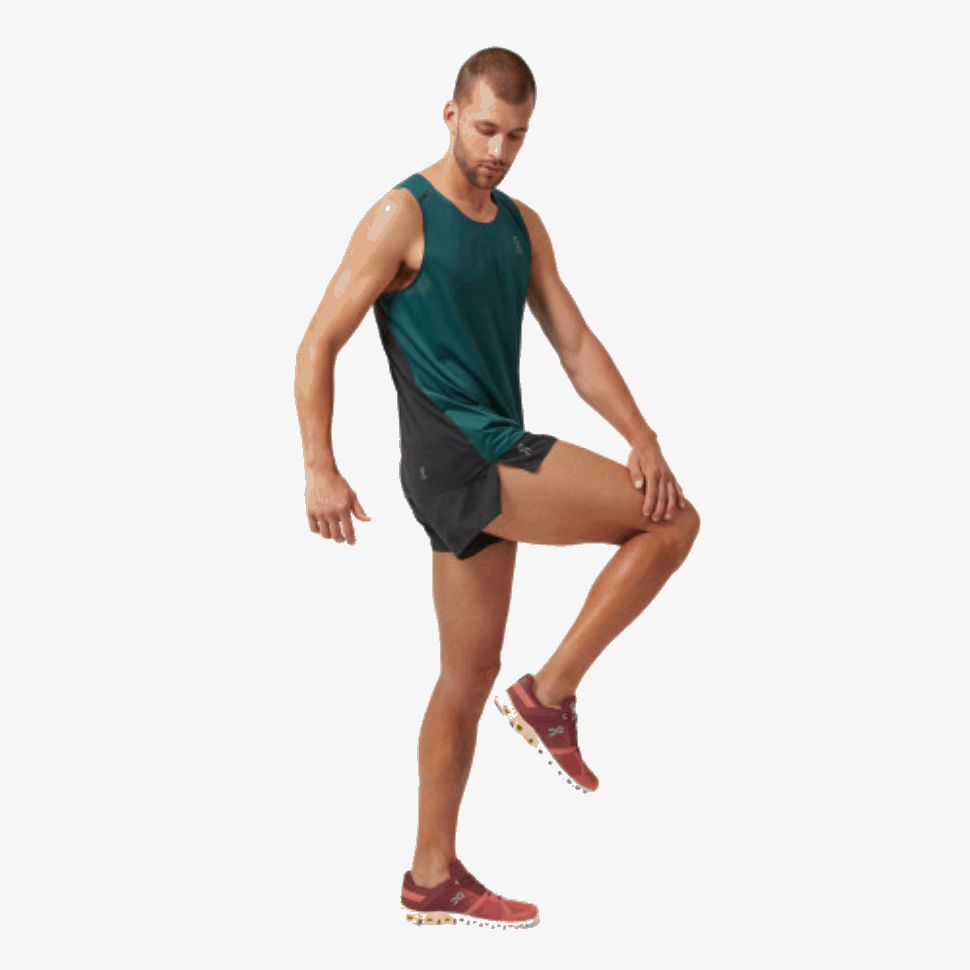 On Running Race Shorts Black