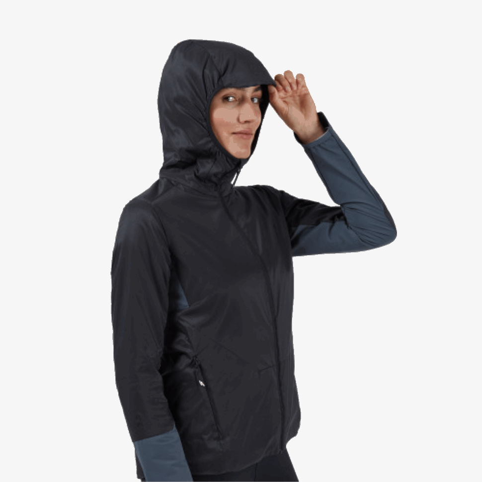 Insulator Jacket On Running Black-Dark