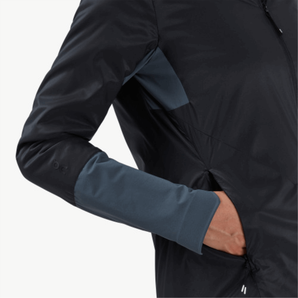 Insulator Jacket On Running Black-Dark