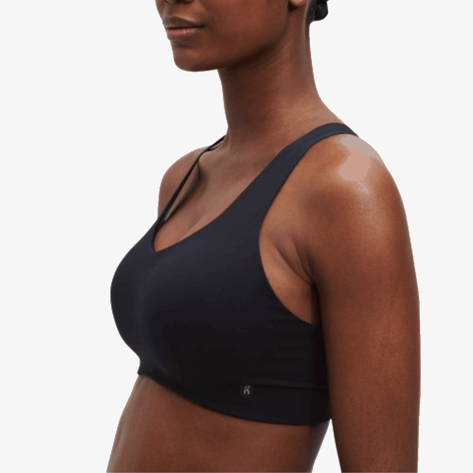 Active Bra Black On Running