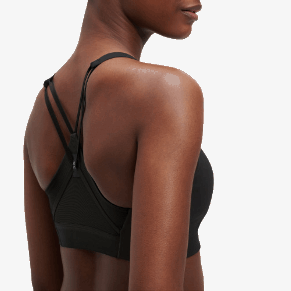 Active Bra Black On Running
