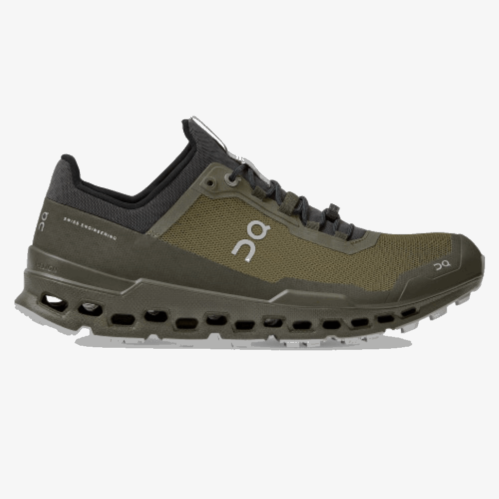 On Running Cloudultra Olive-Eclipse