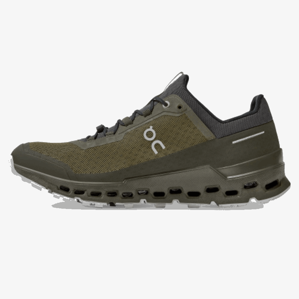 On Running Cloudultra Olive-Eclipse