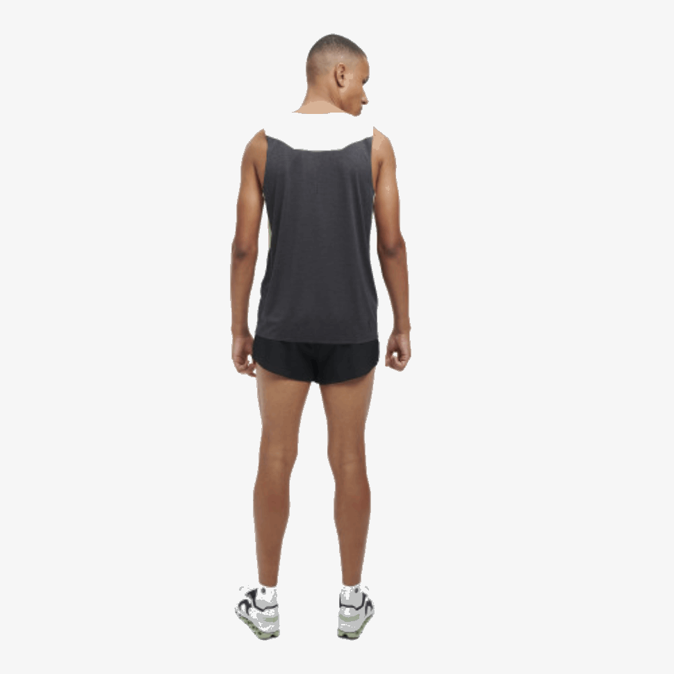 Tank-T Meadow-Black On Running