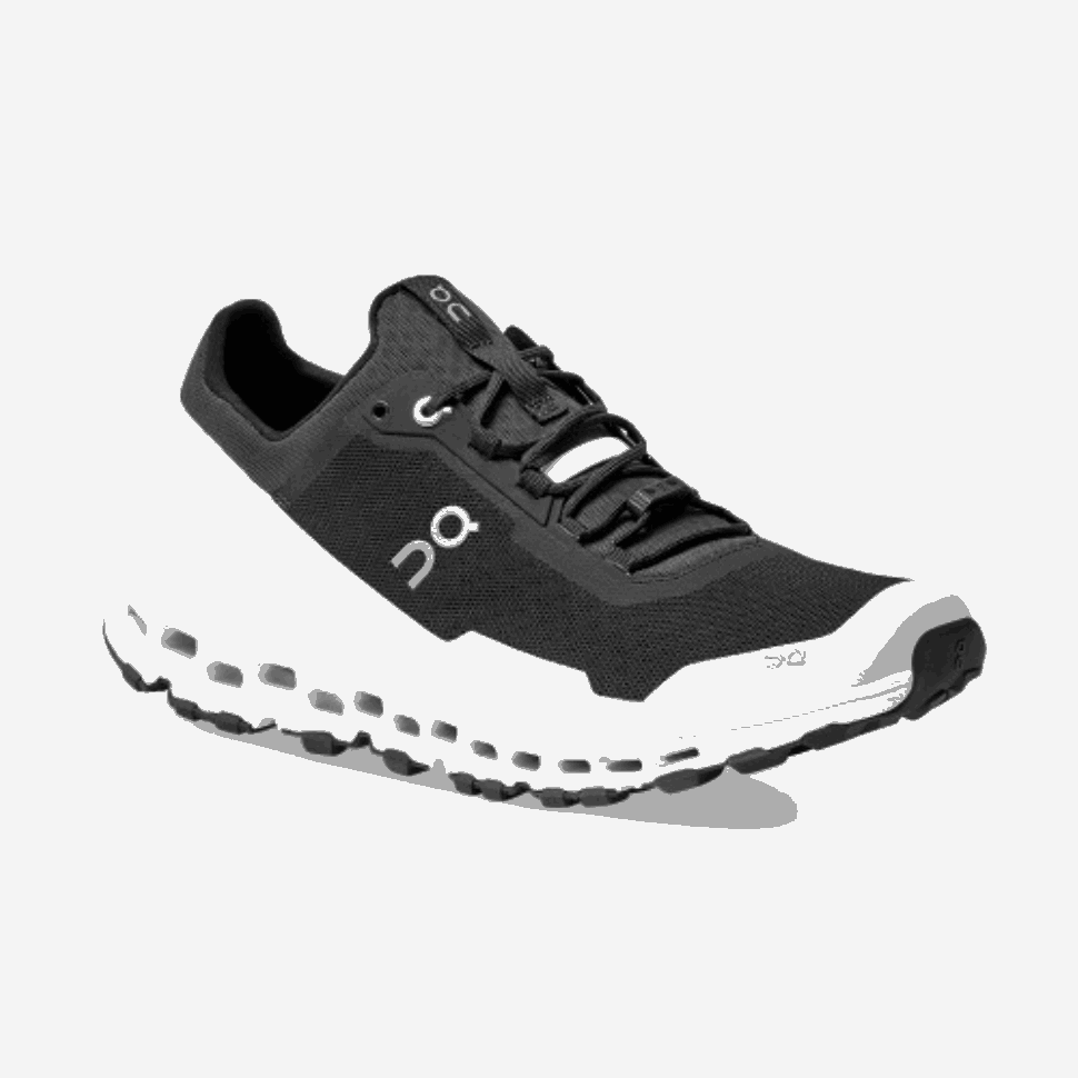 Cloudultra-Black-White On Running
