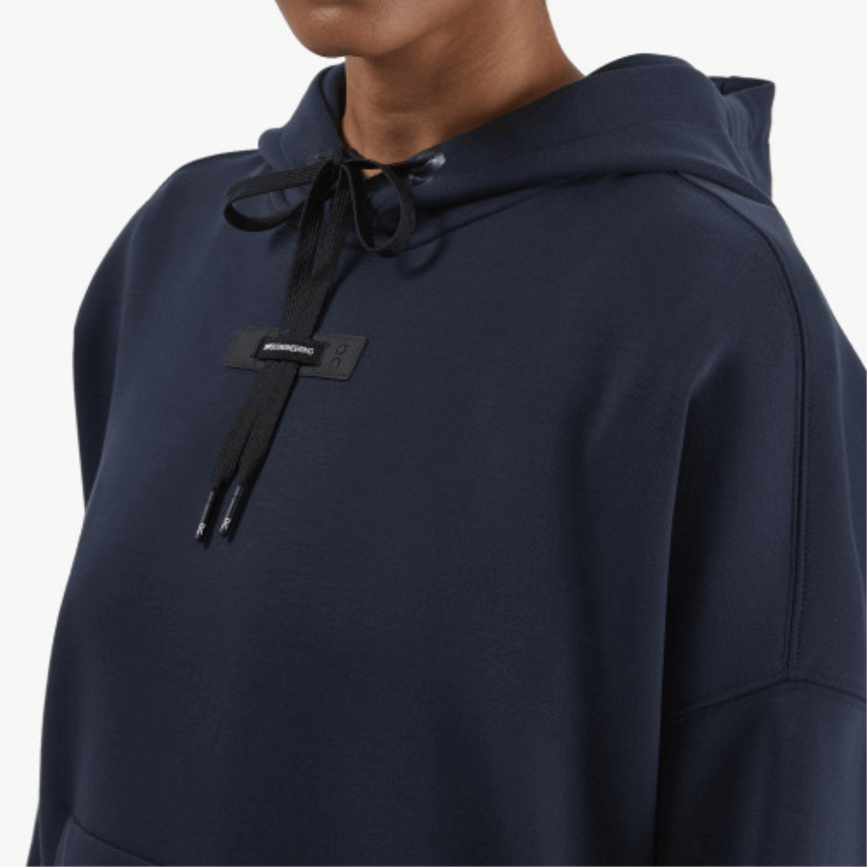 Hoodie On Running Navy