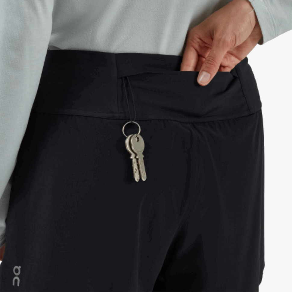 On Running Running Shorts Black