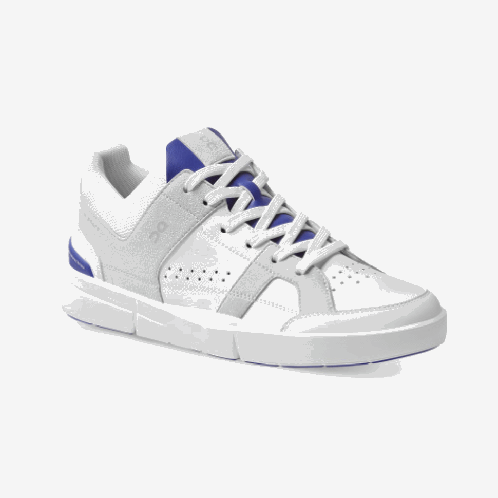 THE ROGER Clubhouse White-Indigo On Running