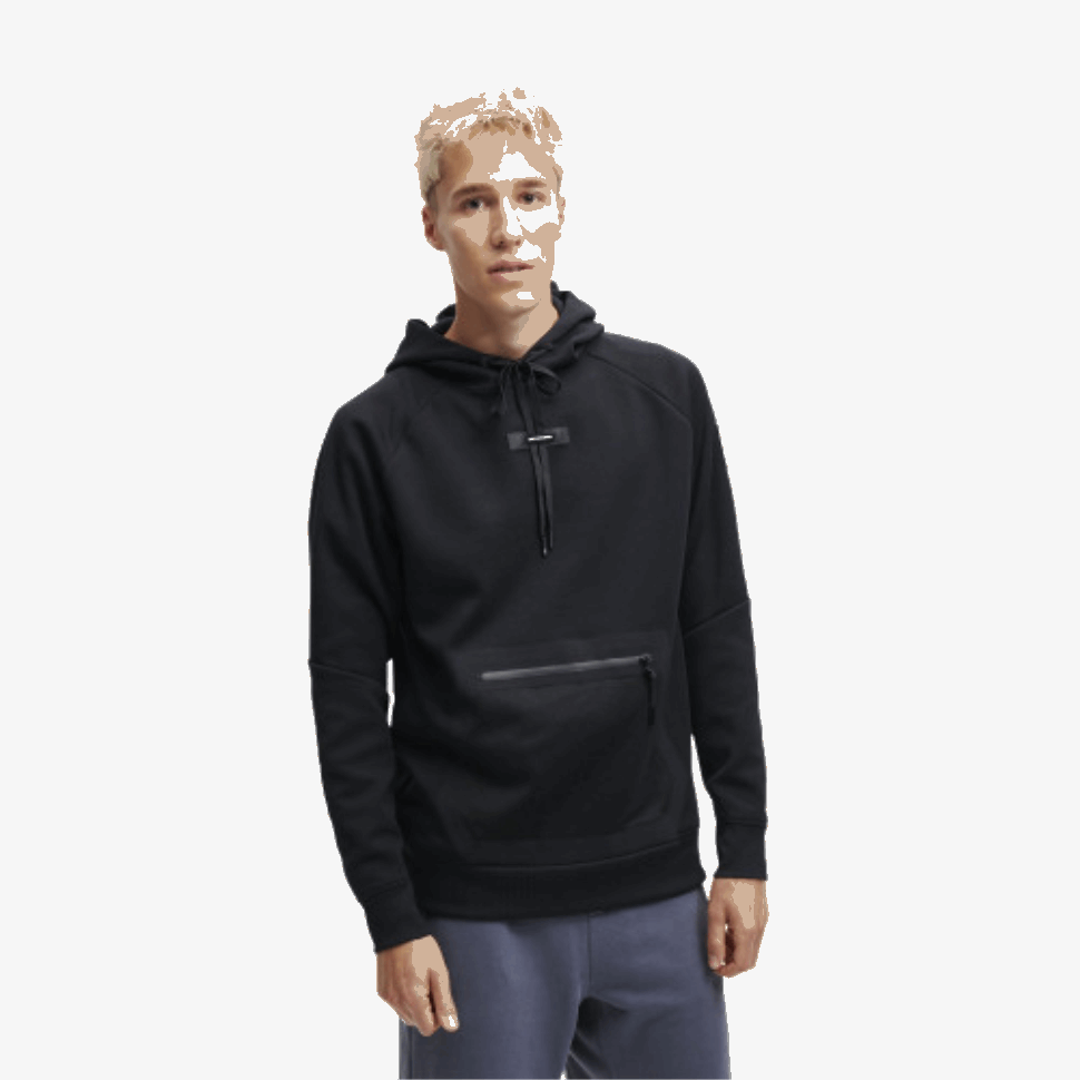 Hoodie Black On Running