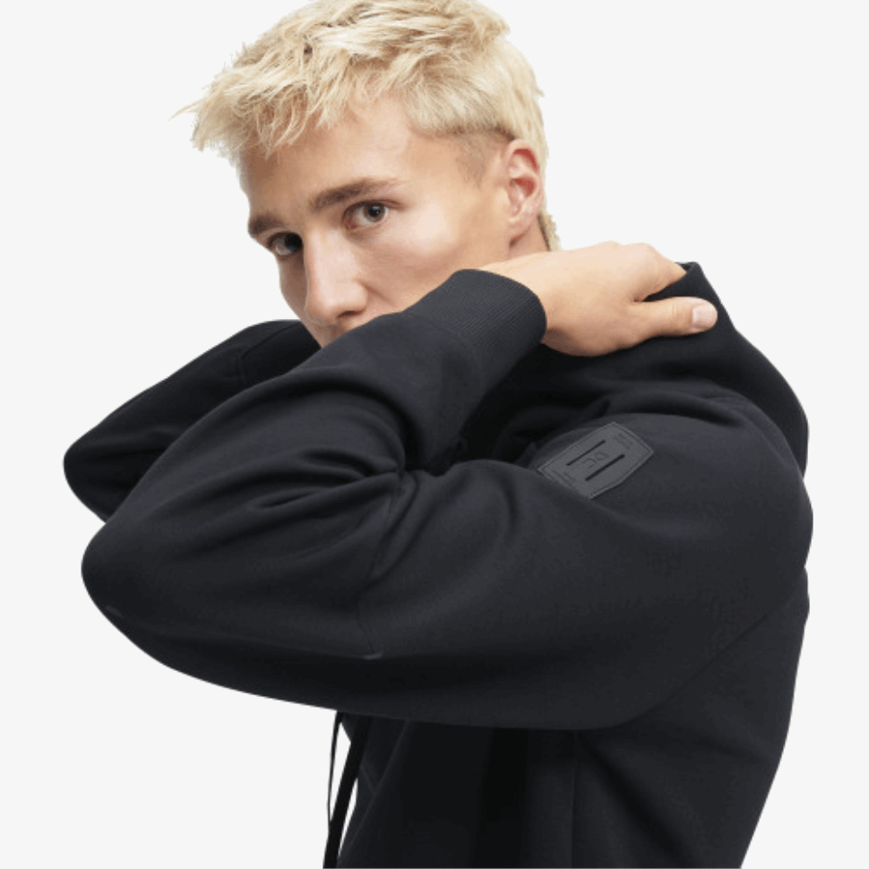 Hoodie Black On Running