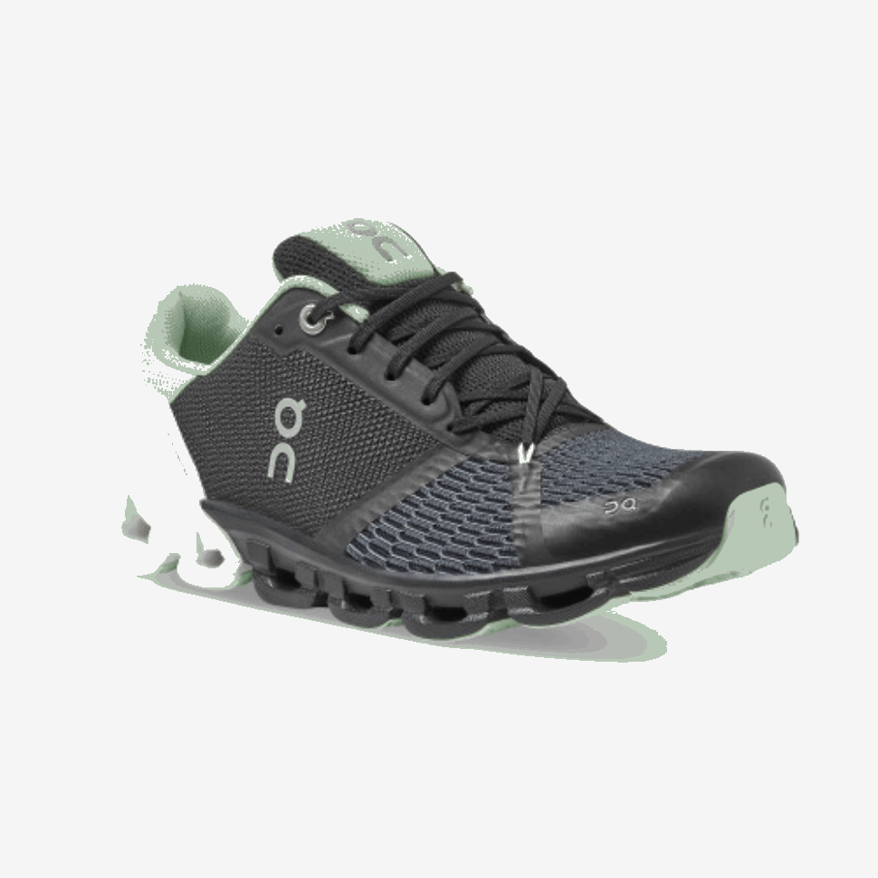 Cloudflyer Wide Black-White On Running
