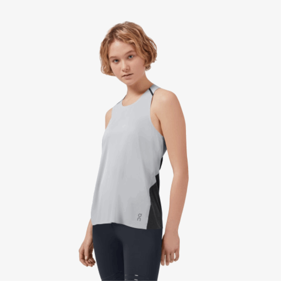 On Running Tank-T Glacier-Black