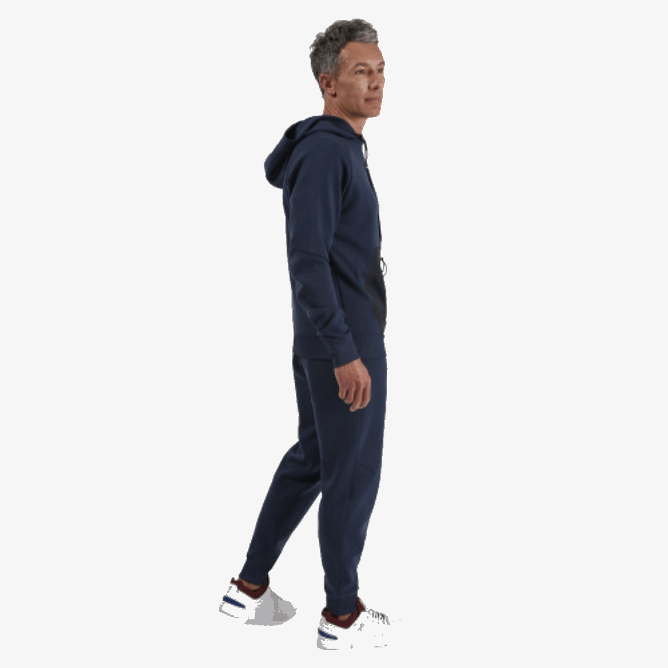 Hoodie Navy On Running