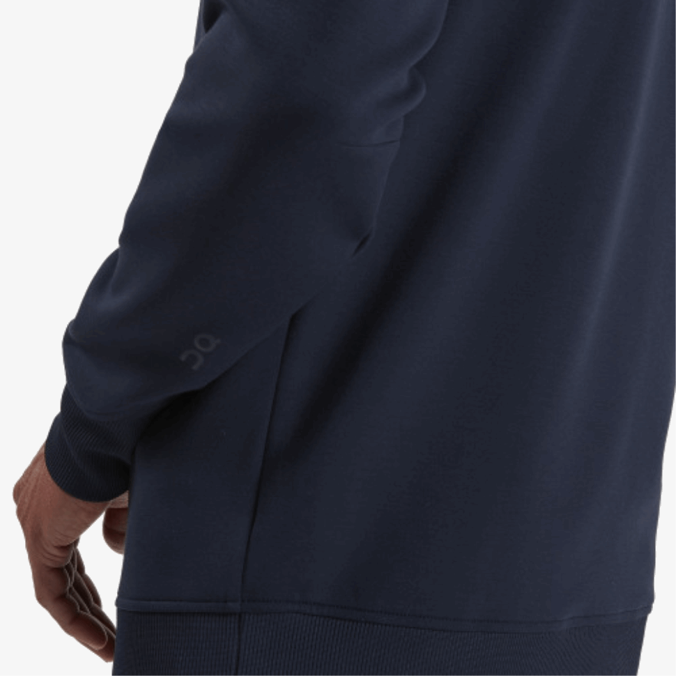 Hoodie Navy On Running