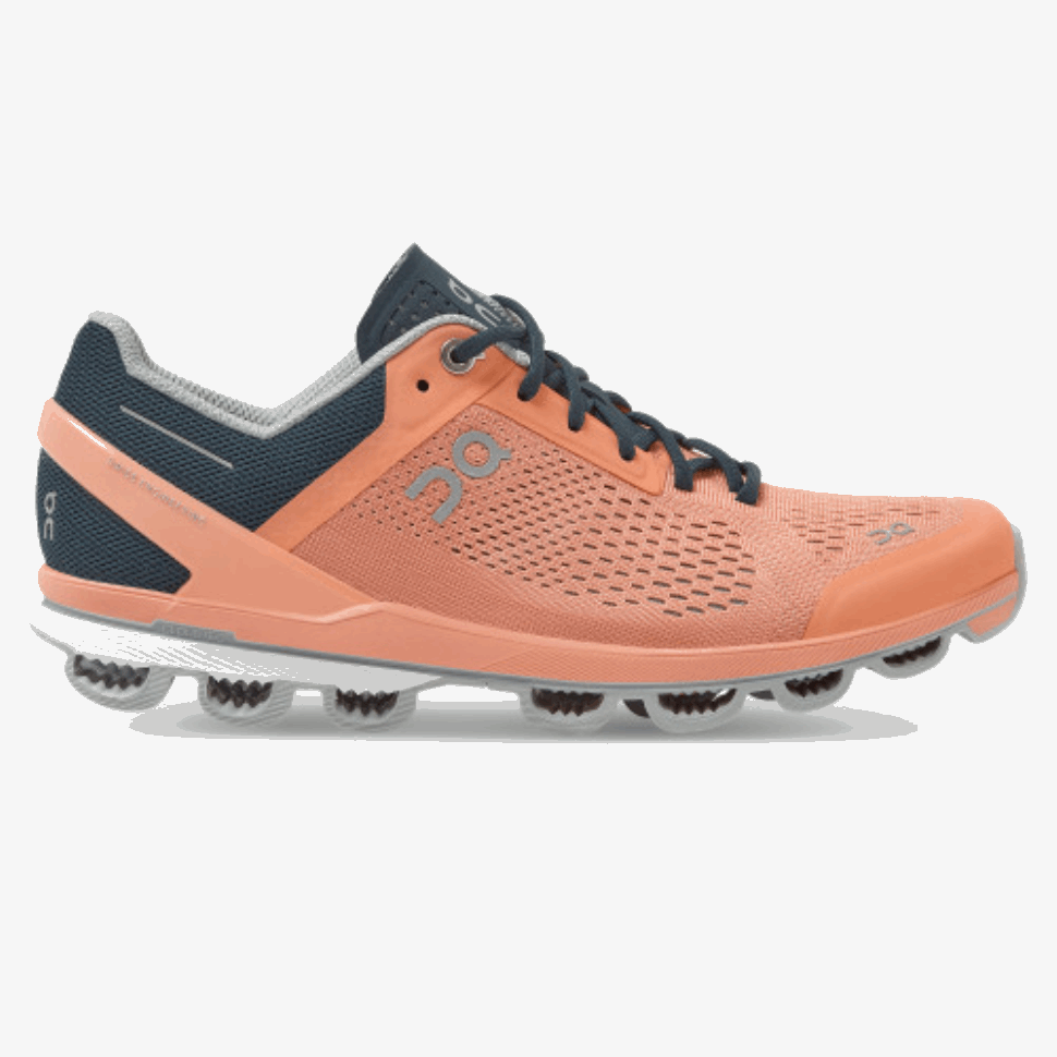 On Running Cloudsurfer Coral-Navy