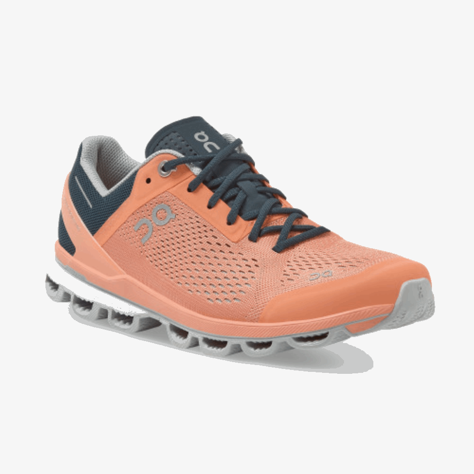 On Running Cloudsurfer Coral-Navy