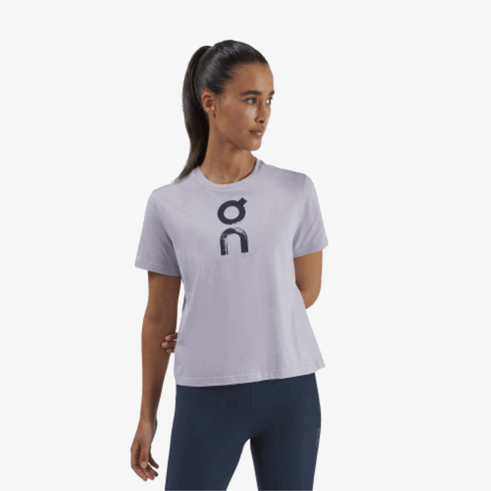Graphic-T On Running Lilac