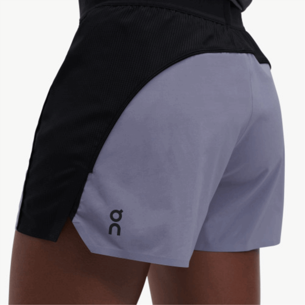 Active Shorts On Running Granite-Black