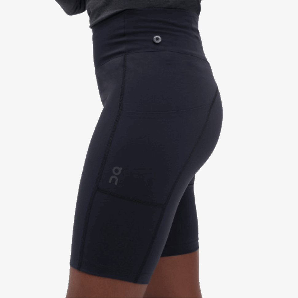 Active Shorts On Running Granite-Black
