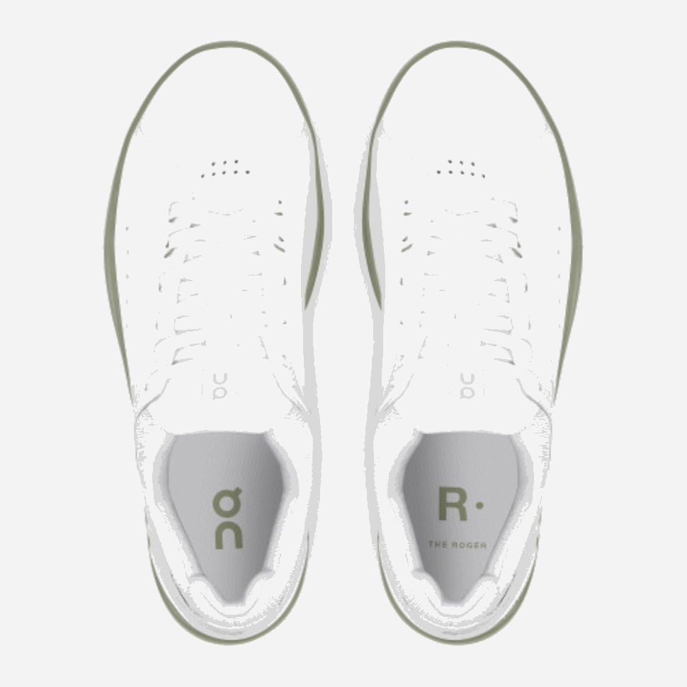 THE ROGER Advantage White-Reseda On Running