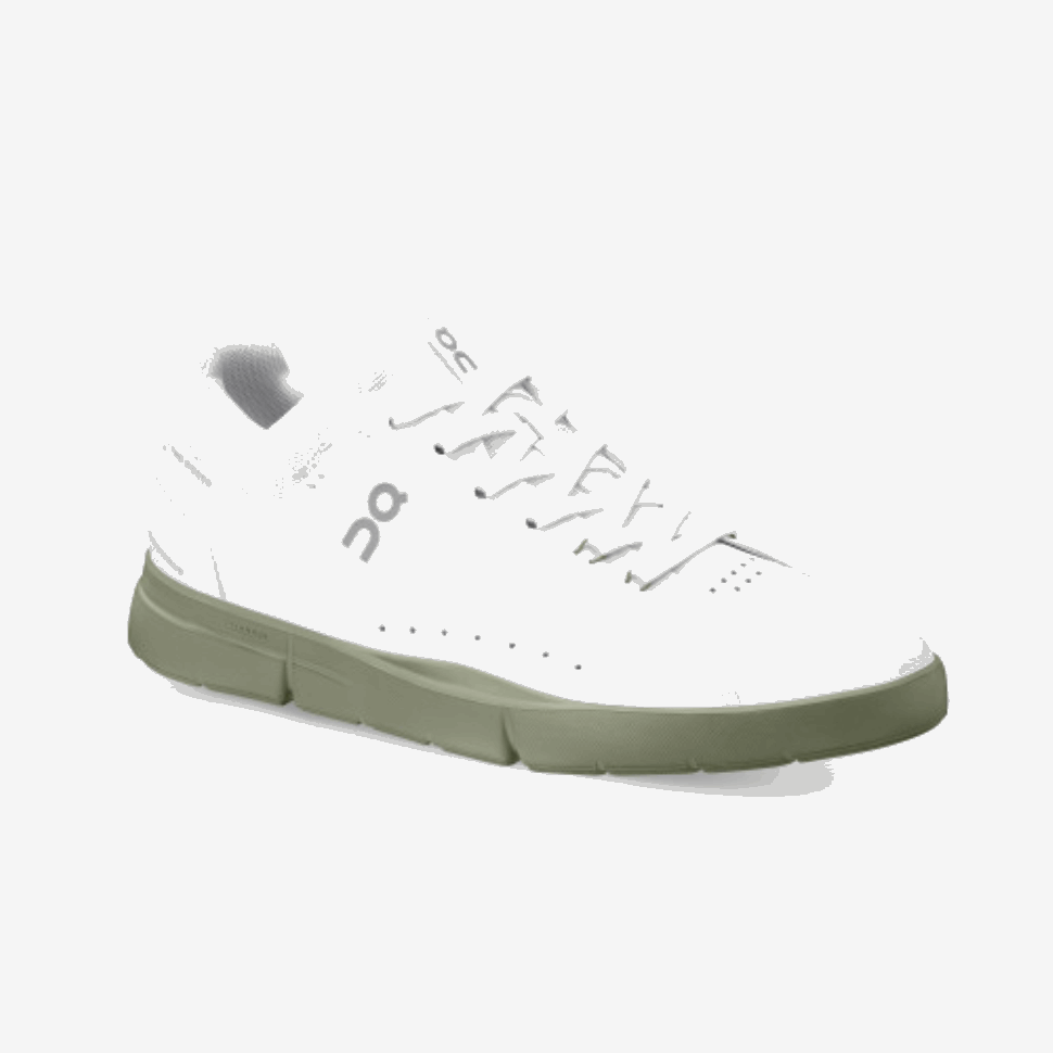 THE ROGER Advantage White-Reseda On Running
