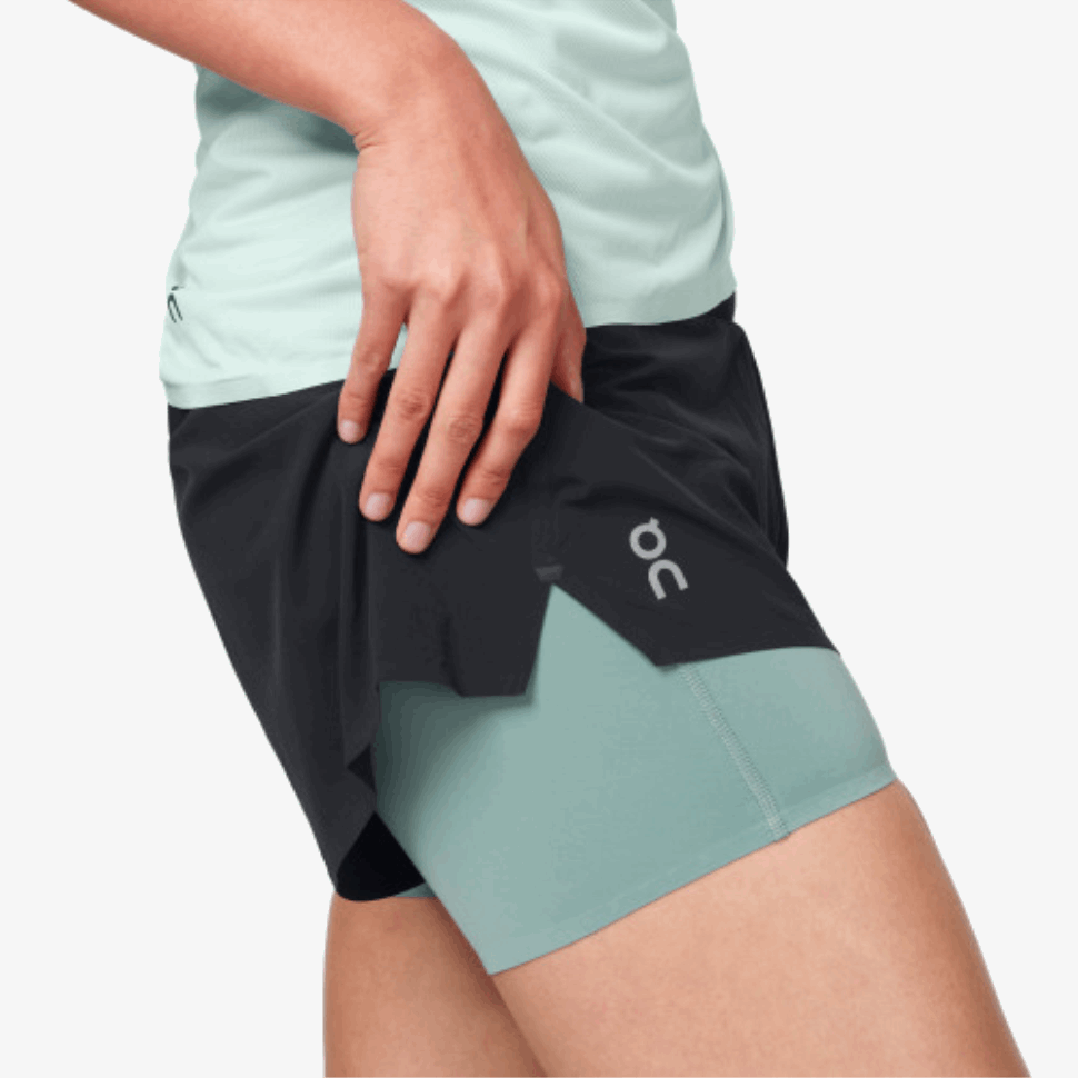 Running Shorts Black-Sea On Running