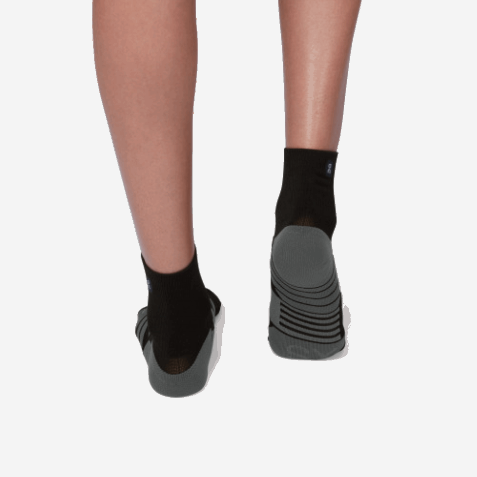 On Running Mid Sock Black-Shadow