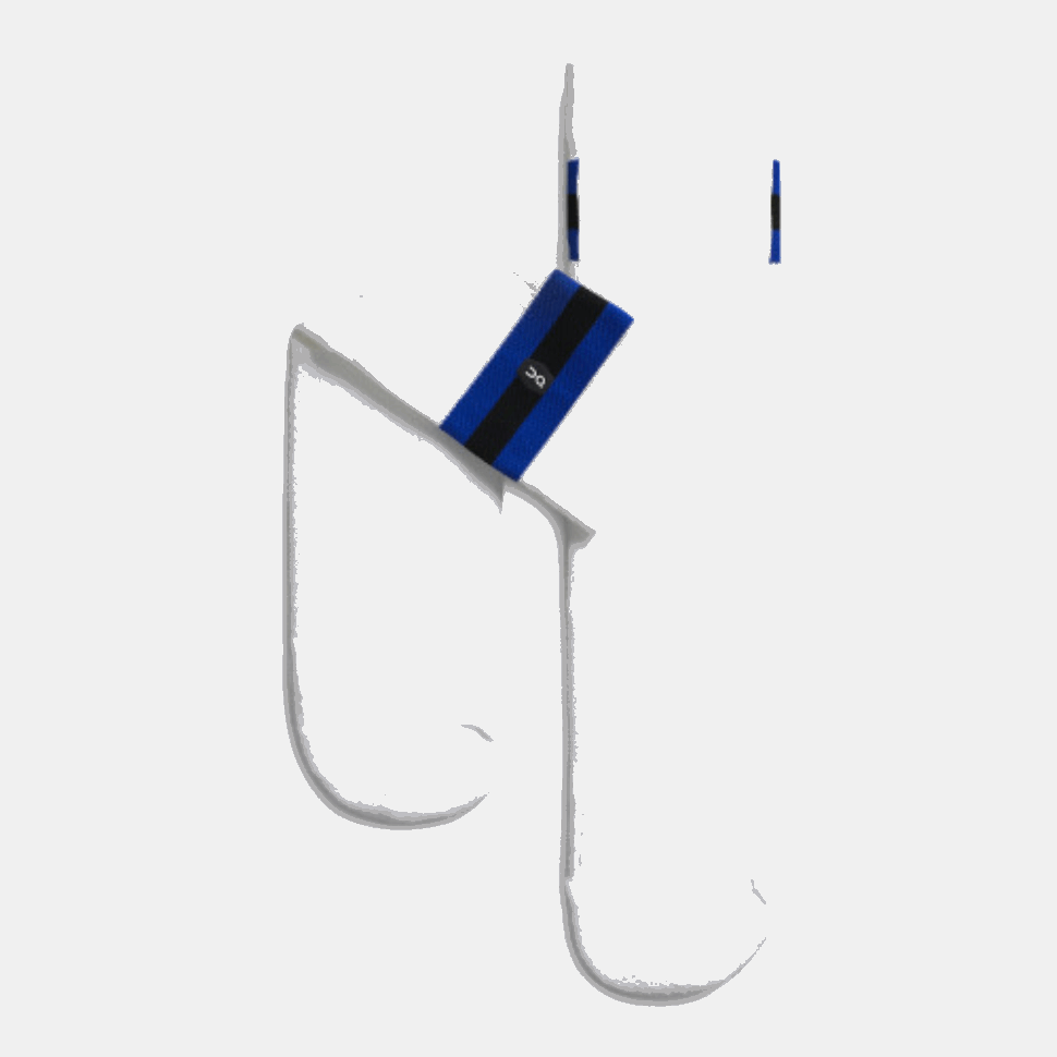 Tennis Sock White-Indigo On Running
