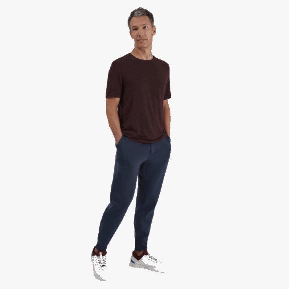 Sweat Pants Navy On Running