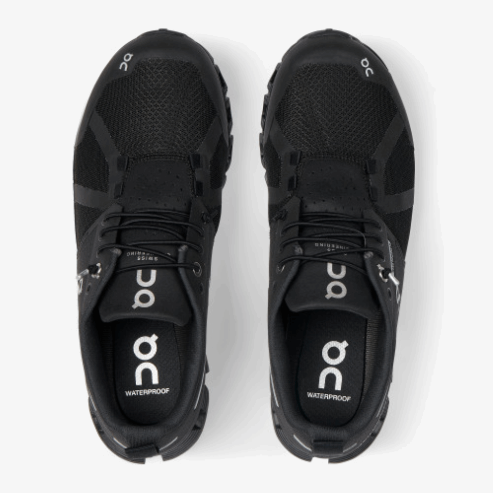 On Running Cloud Waterproof Black-Lunar