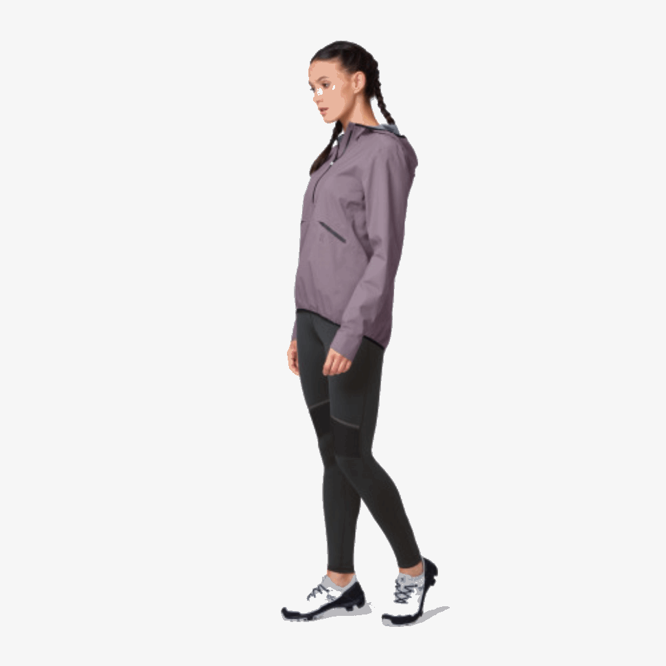 On Running Tights Long Black-Shadow