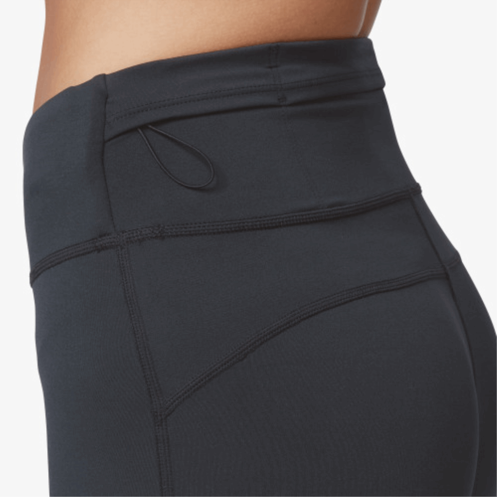 On Running Tights Long Black-Shadow