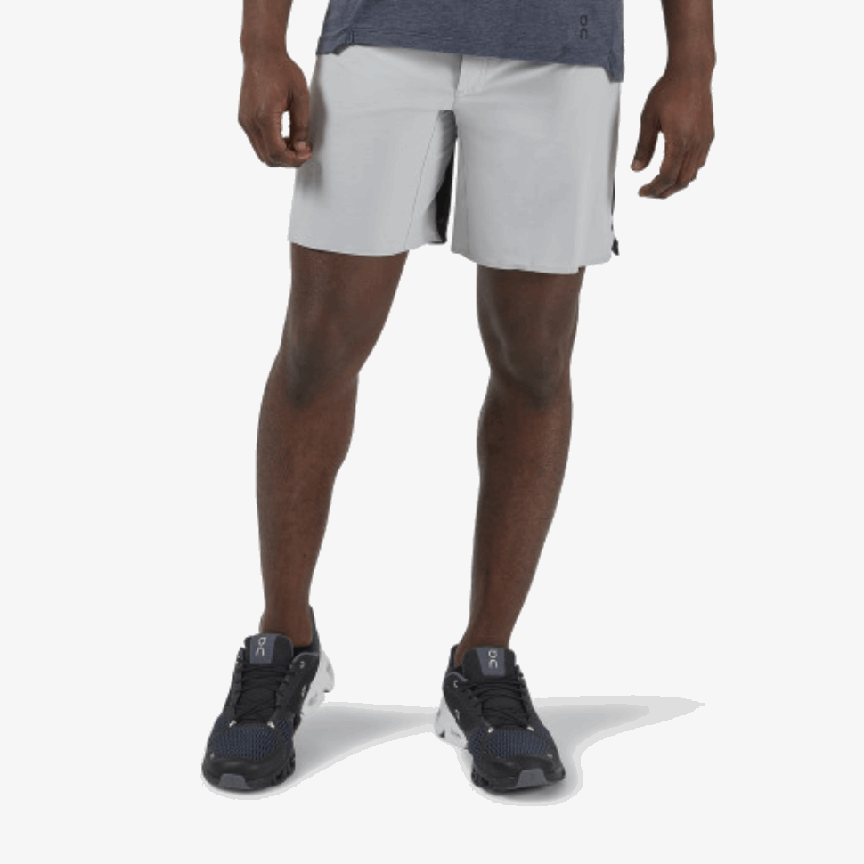 Lightweight Shorts On Running Glacier-Black