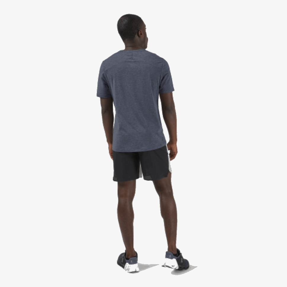 Lightweight Shorts On Running Glacier-Black