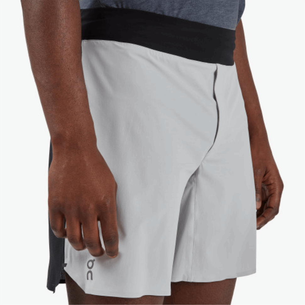 Lightweight Shorts On Running Glacier-Black