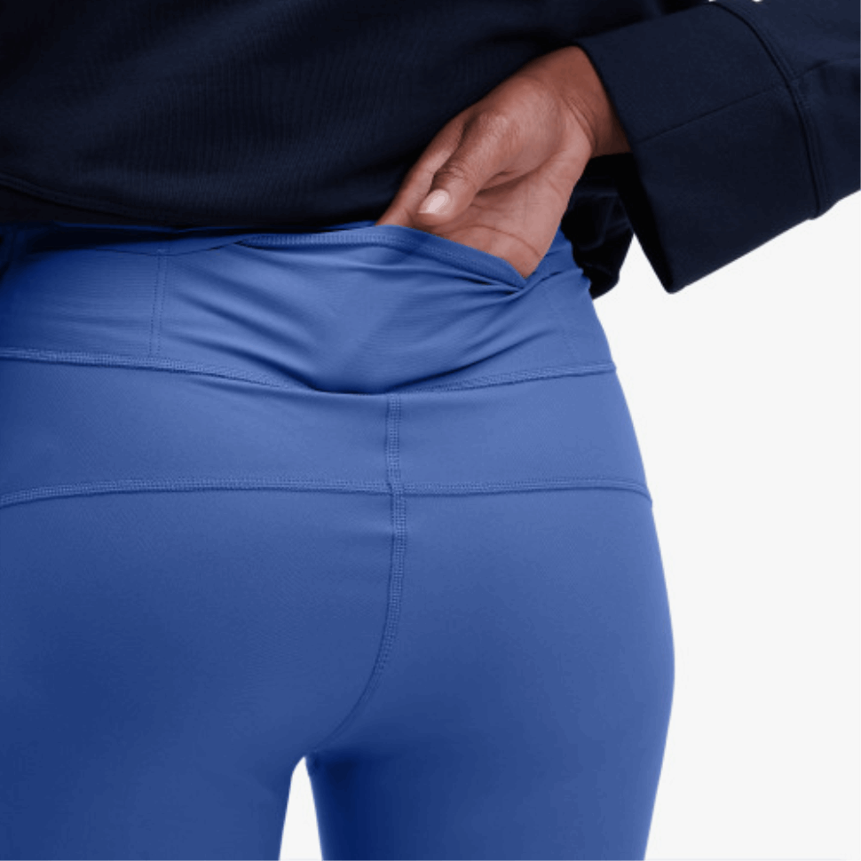 Active Tights Cobalt On Running