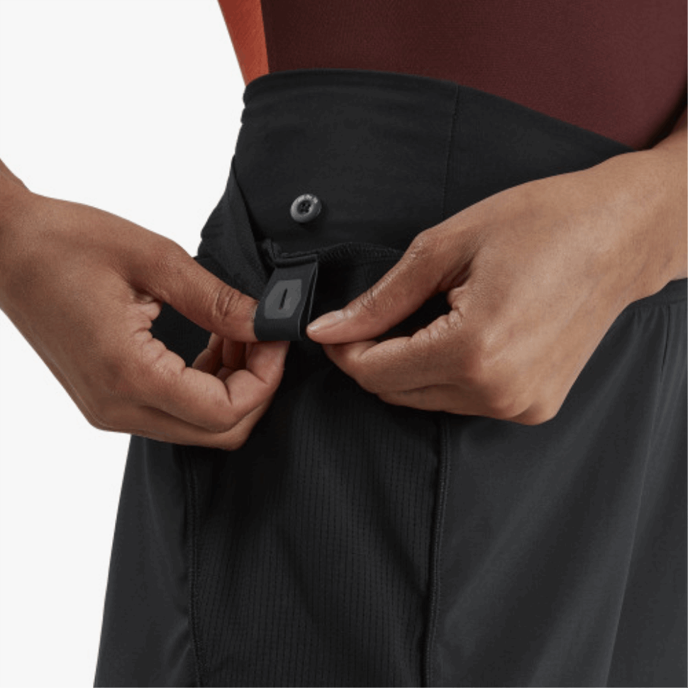 Active Shorts Black On Running