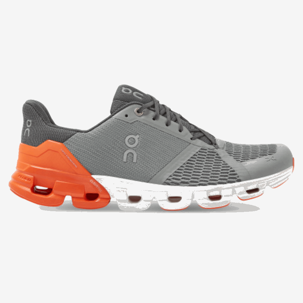 On Running Cloudflyer Grey-Orange
