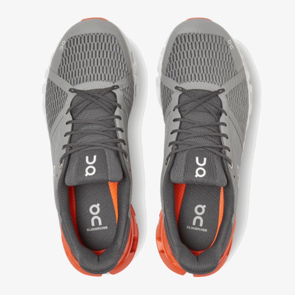 On Running Cloudflyer Grey-Orange