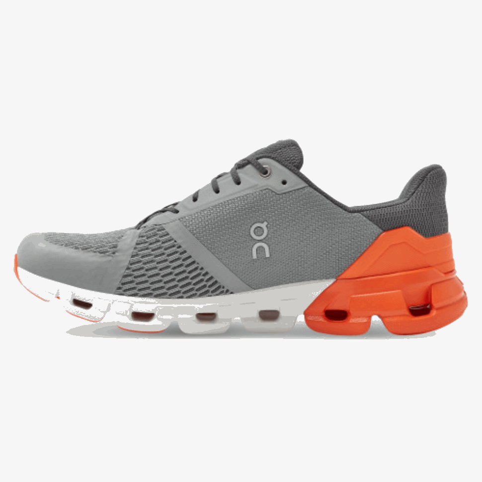 On Running Cloudflyer Grey-Orange