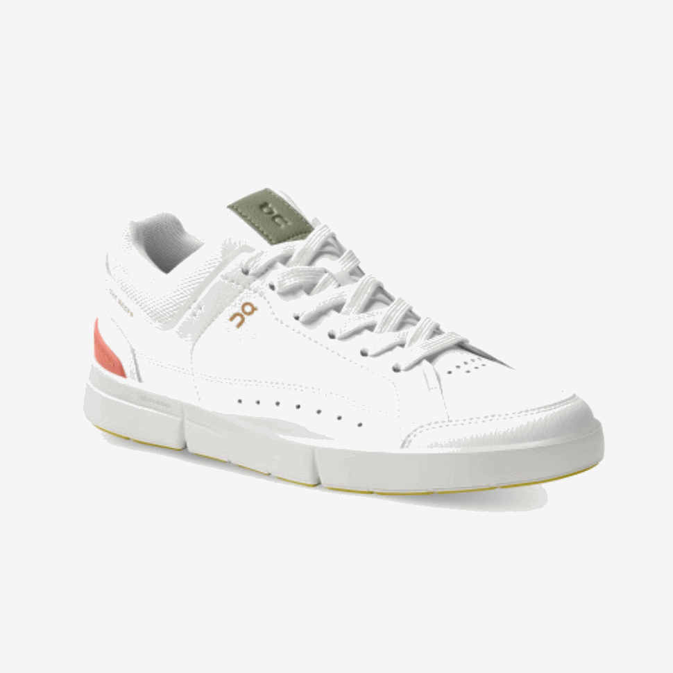 On Running THE ROGER Centre Court White-Coral