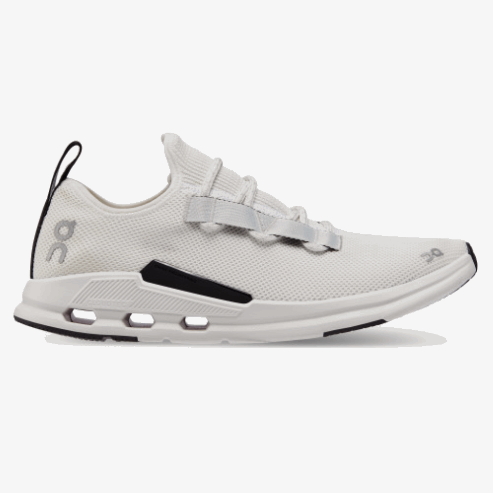 Cloudeasy Undyed-White-Black On Running