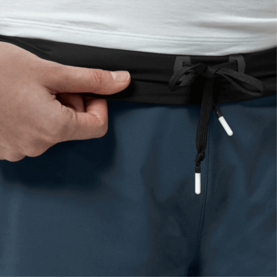 On Running Running Shorts Navy-Mulberry