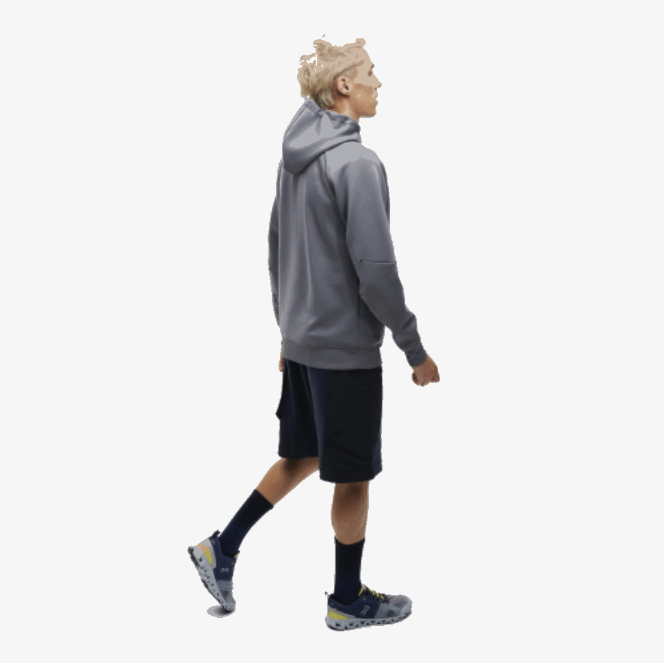 Movement Shorts Navy-Black On Running