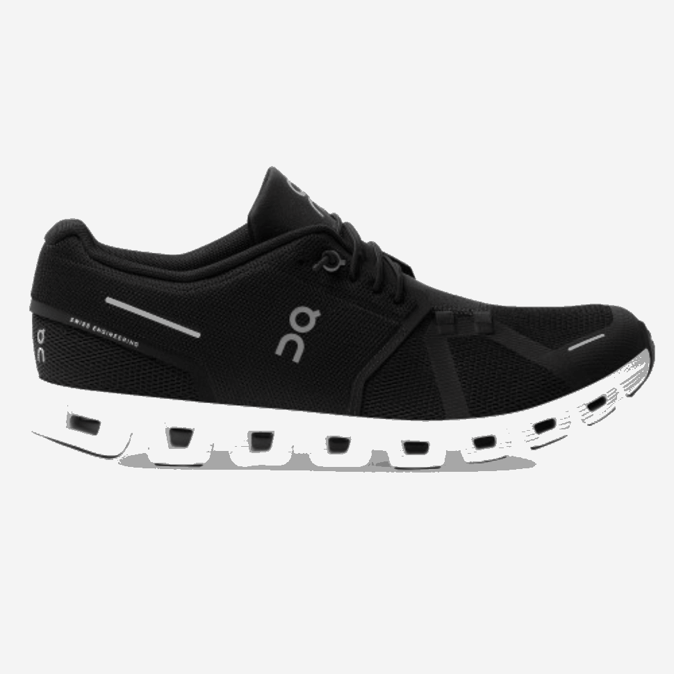 Cloud 5 Black-White On Running