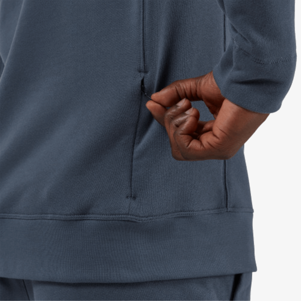 Crew Neck On Running Dark
