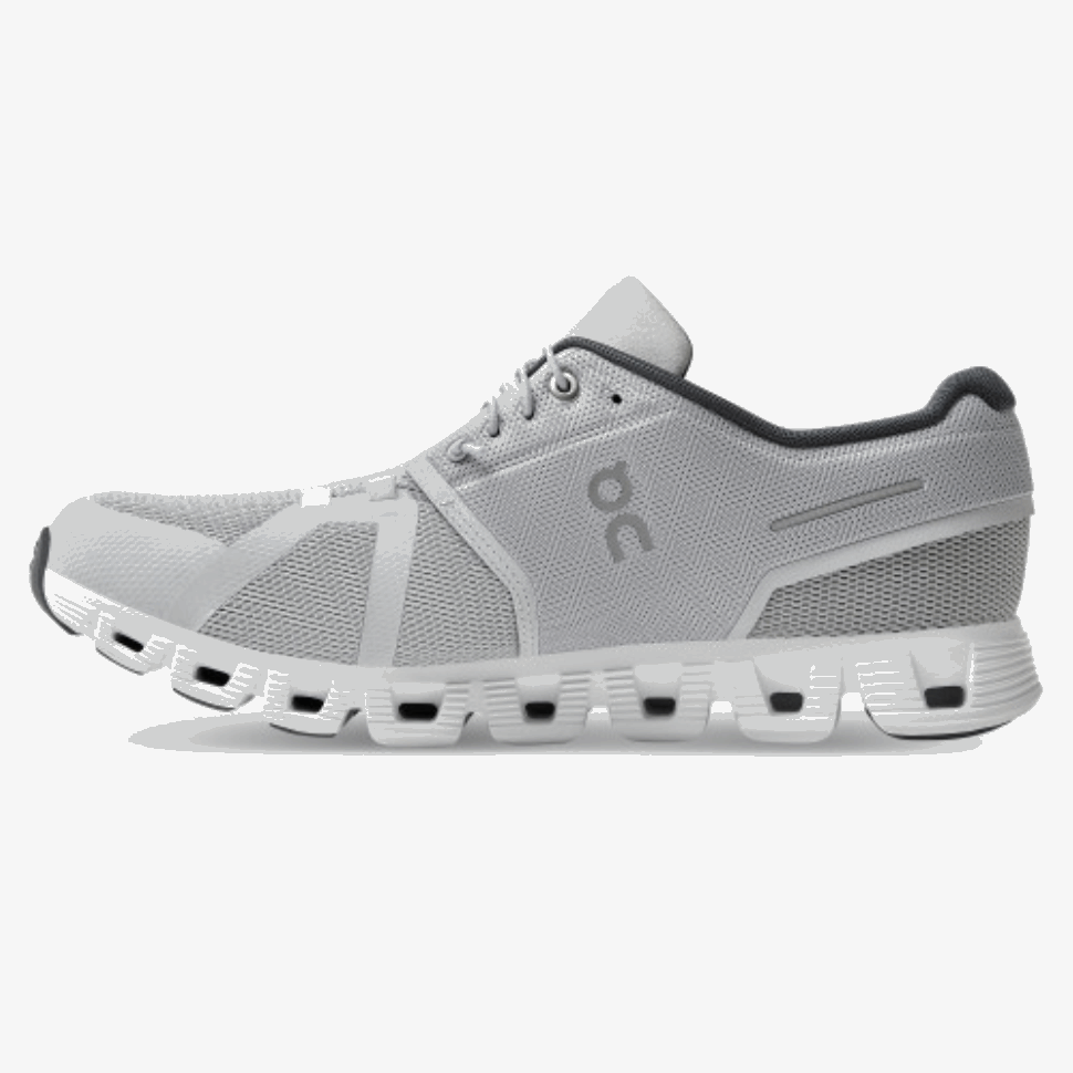 Cloud 5 Glacier-White On Running