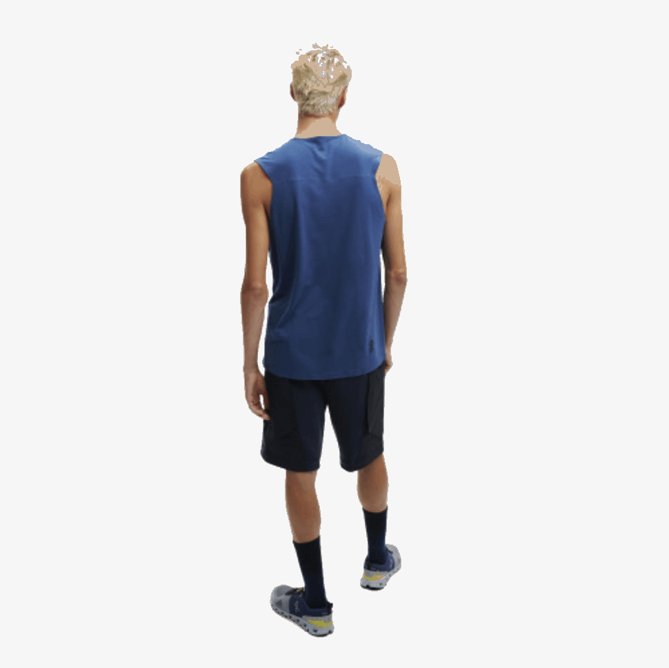Training Tank On Running Denim