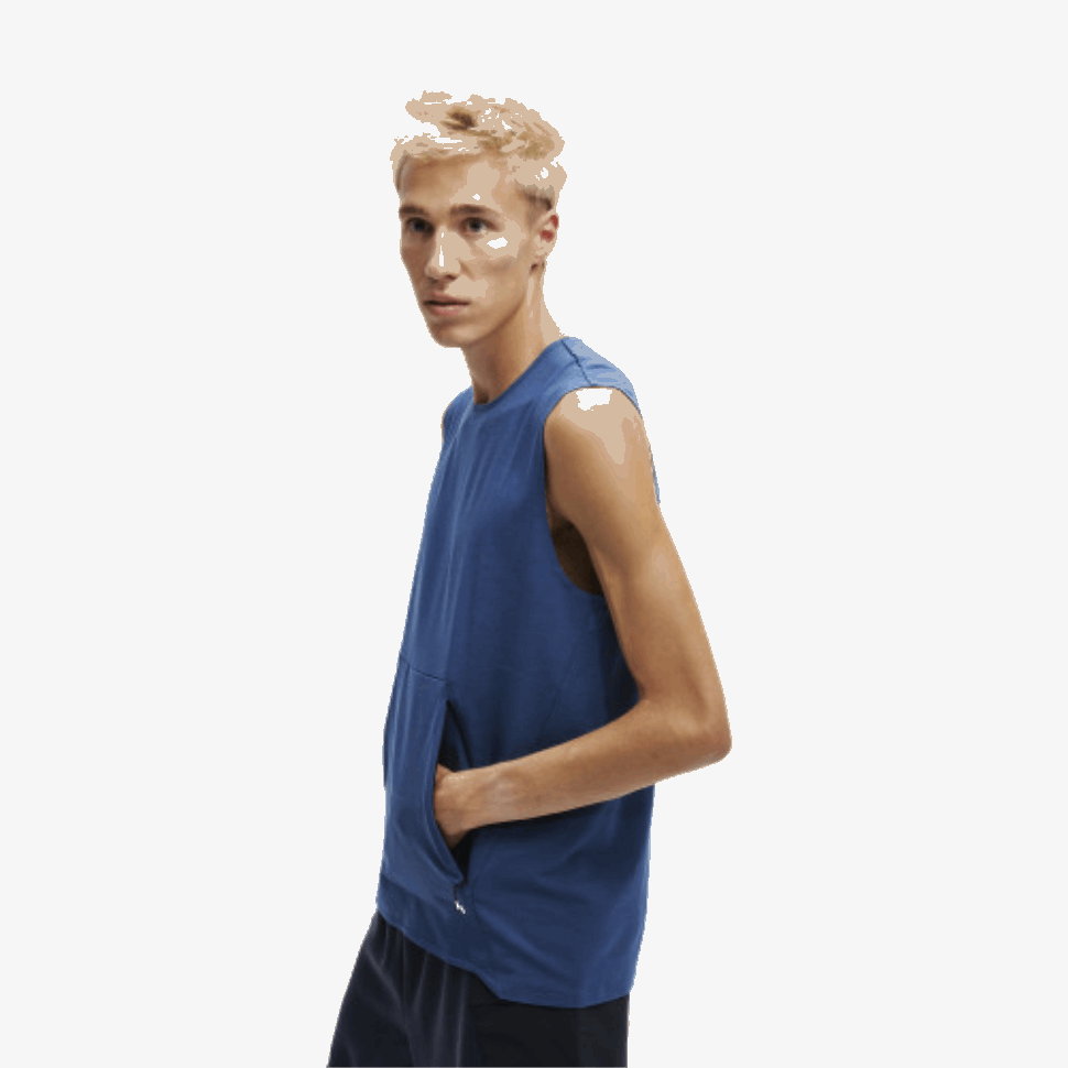 Training Tank On Running Denim